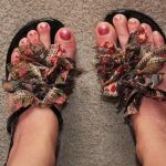 DIYed Sandals